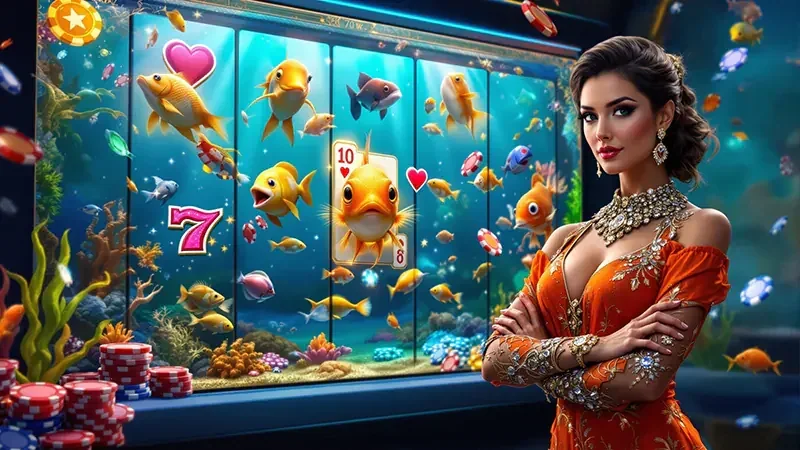 Visual permainan digital bertema pertandingan olahraga